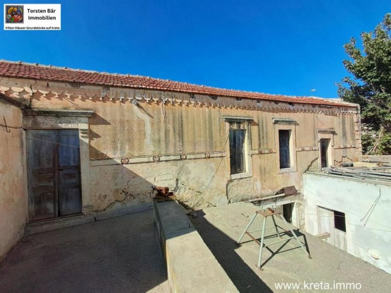 Galia Charmantes, renovierungsbedürftiges Haus mit Meerblick in Galia, Kreta Haus kaufen